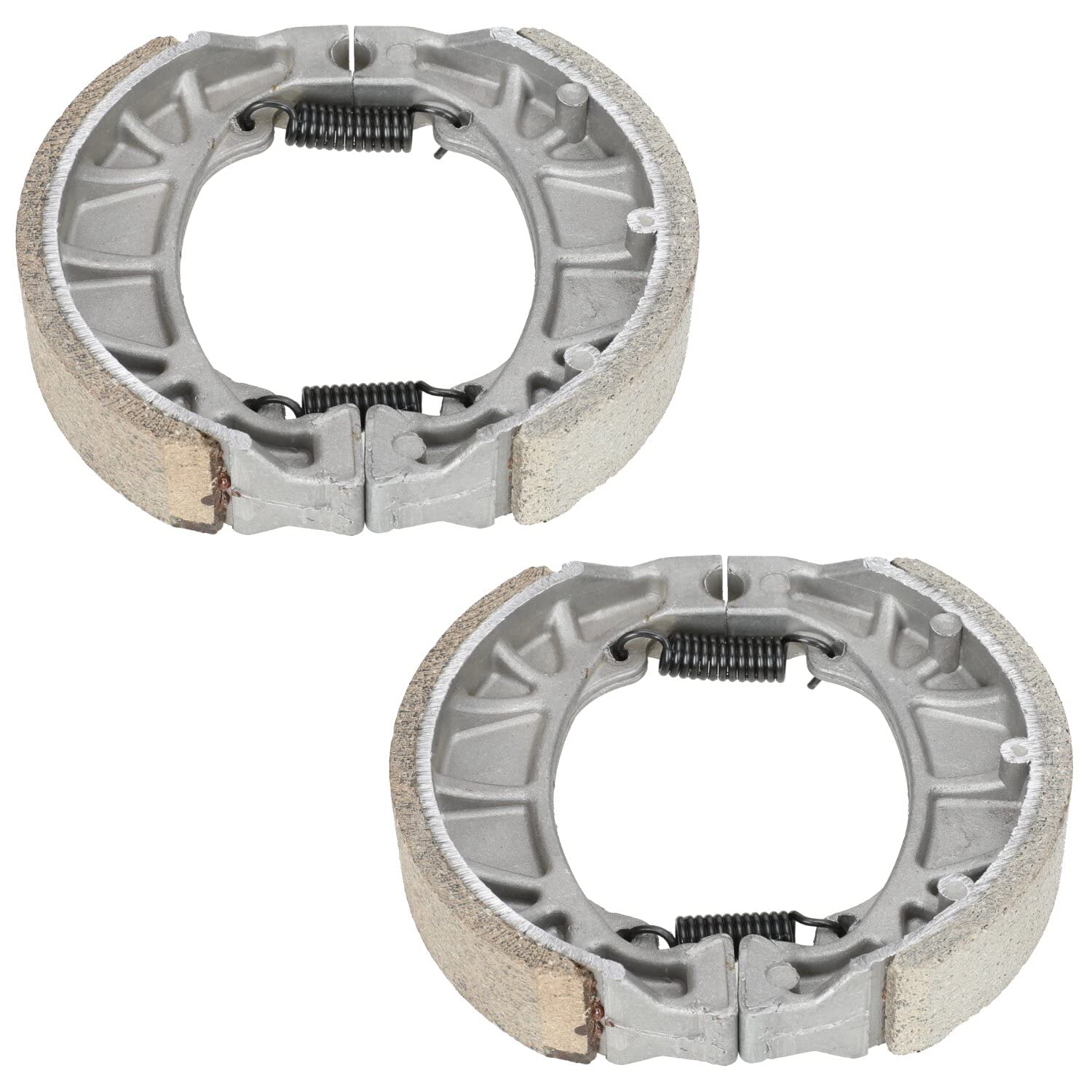 YOXUFA Mini Bike Drum Brake Pads Shoes for Coleman CT200U BT200X CT200U-EX Baja Warrior MB200 Predator 212cc 196cc CRF70 GY6 49c