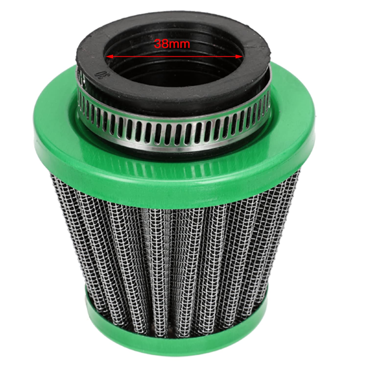 FVRITO 26mm VM22 Racing Carburetor for 212cc Mini Bike & Go Kart - Green Performance Upgrade with 38mm Air Filter & Intake Manifold