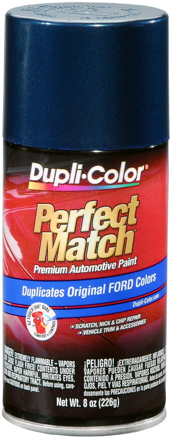 Dupli-Color (Ebfm01877-6 Pk Dark Blue Metallic Ford Exact-Match Automotive Paint - 8 Oz. Aerosol, (Case Of 6)