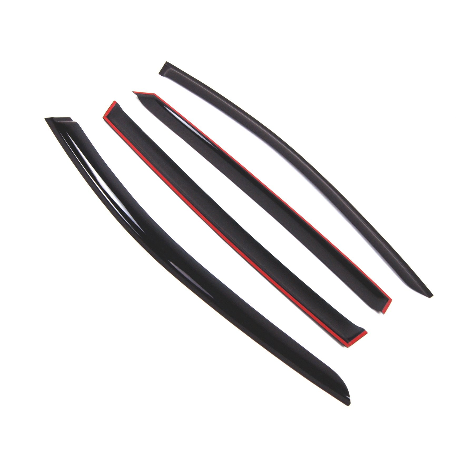 Car Window Rain Guard | Outside Mount Visors Auto Side Window Deflectors | Windows Visor Rain Shields Compatible With 2006-2010