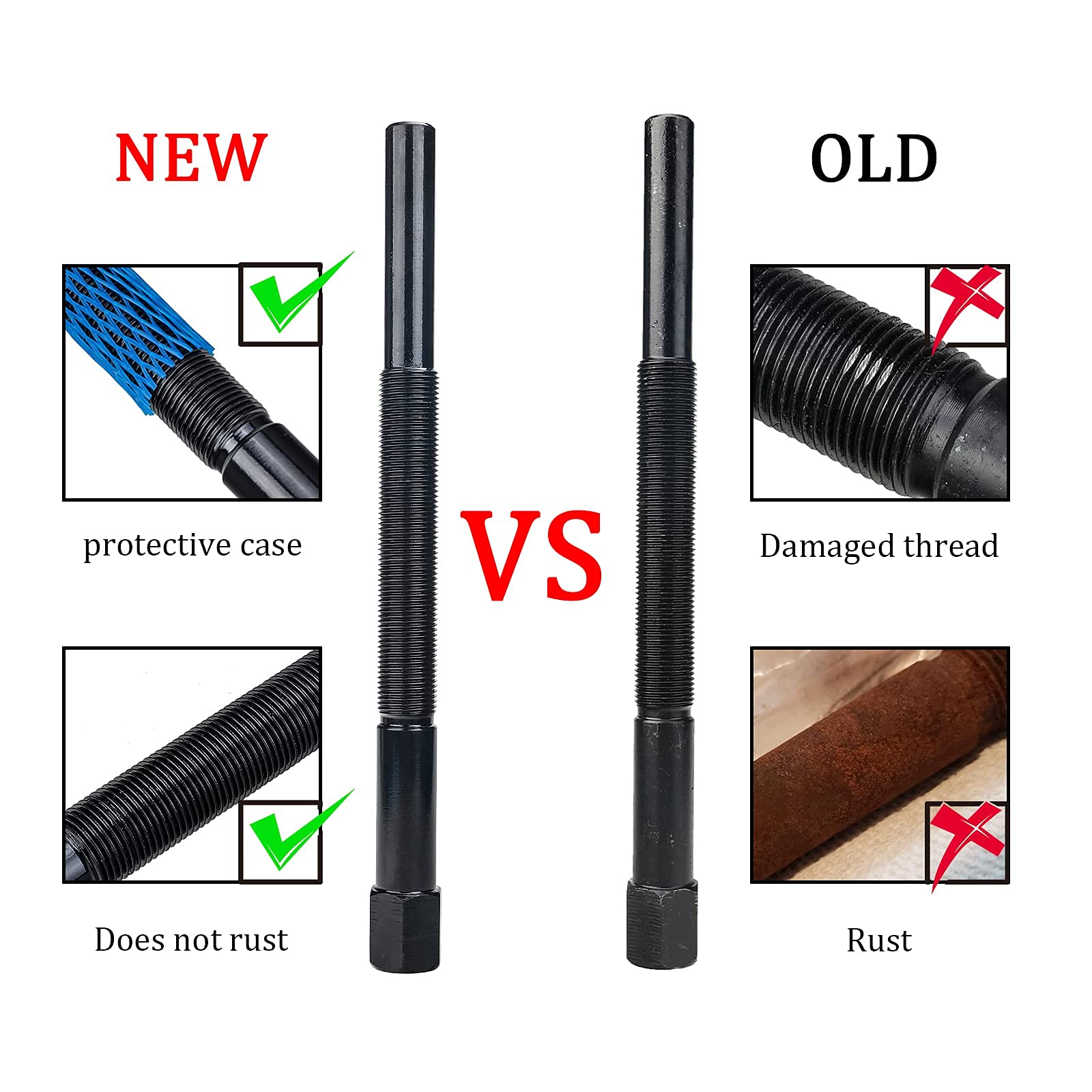 New Polaris Drive Clutch Puller Tool Heat-Treated Quality Steel Durable Clutch Remover Compatible With Most Polaris Models 1985-