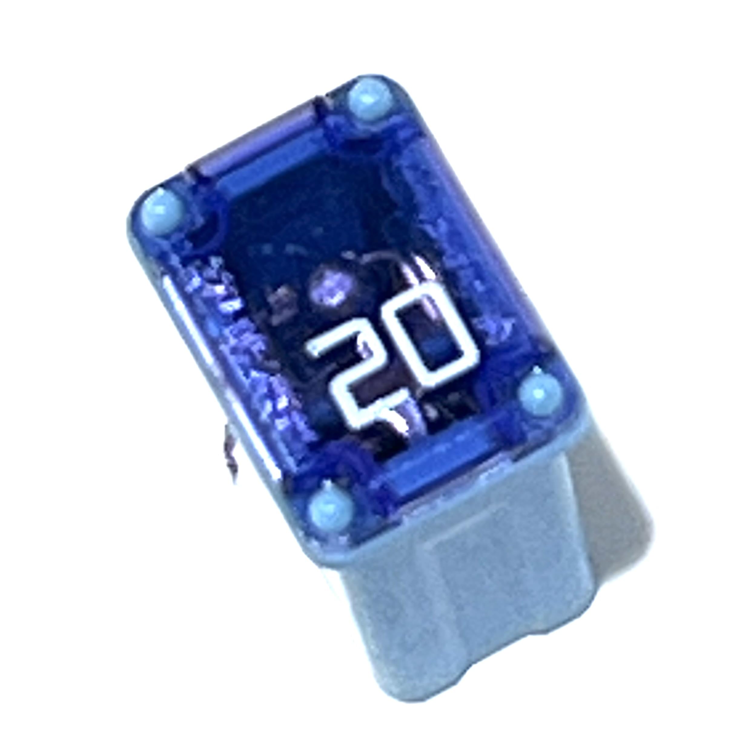 EDS 928-8020 9288020 20 Amp Micro Cartridge Fuses FMM Fuses MCASE Type Compatible Replacement for Ford DG9Z14526BA Subaru 82211A