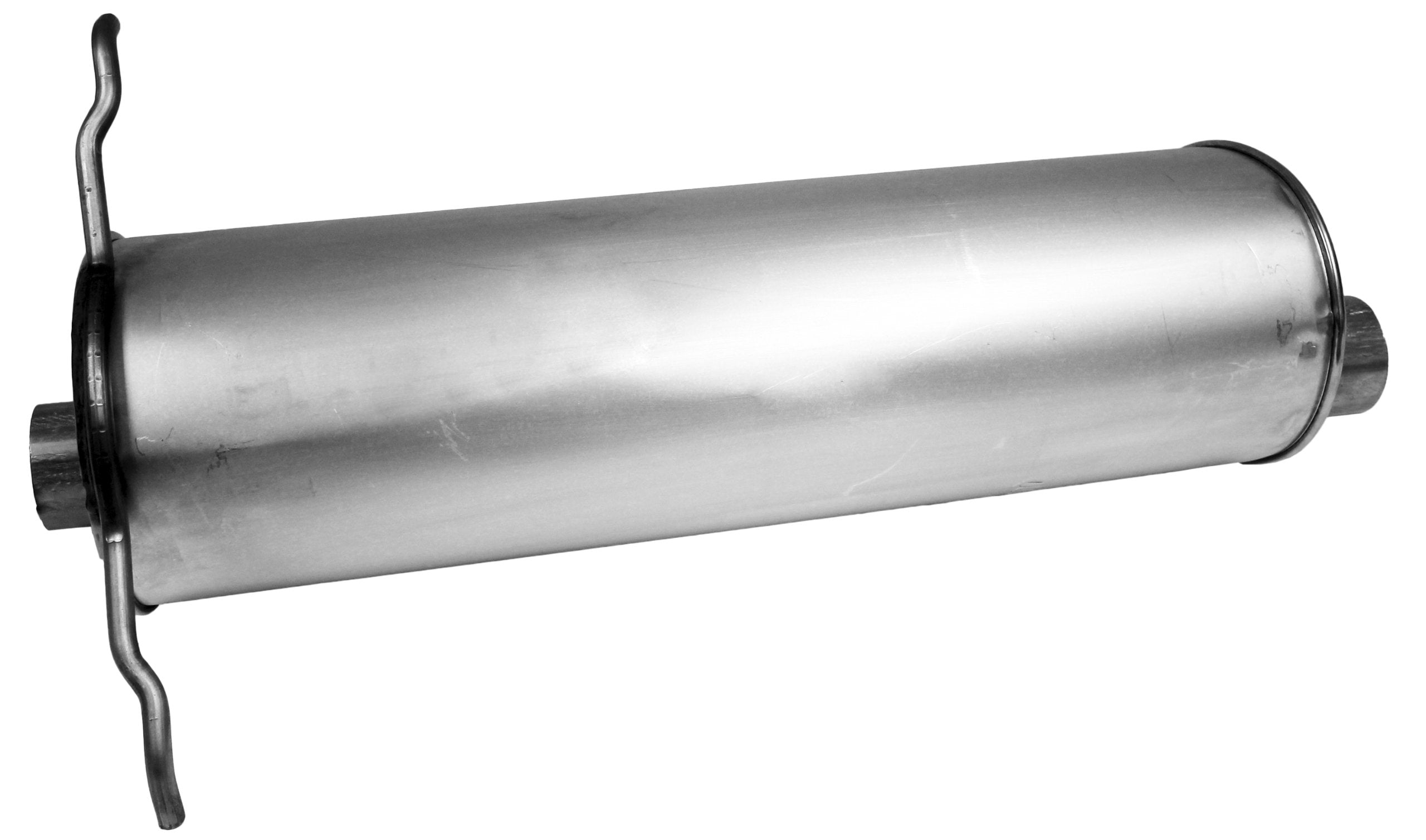 Walker Quiet-Flow SS 40245 Direct Fit Exhaust Muffler Assembly 2.5 Inlet (ID) 2.5 Outlet (ID) for Dodge Dakota