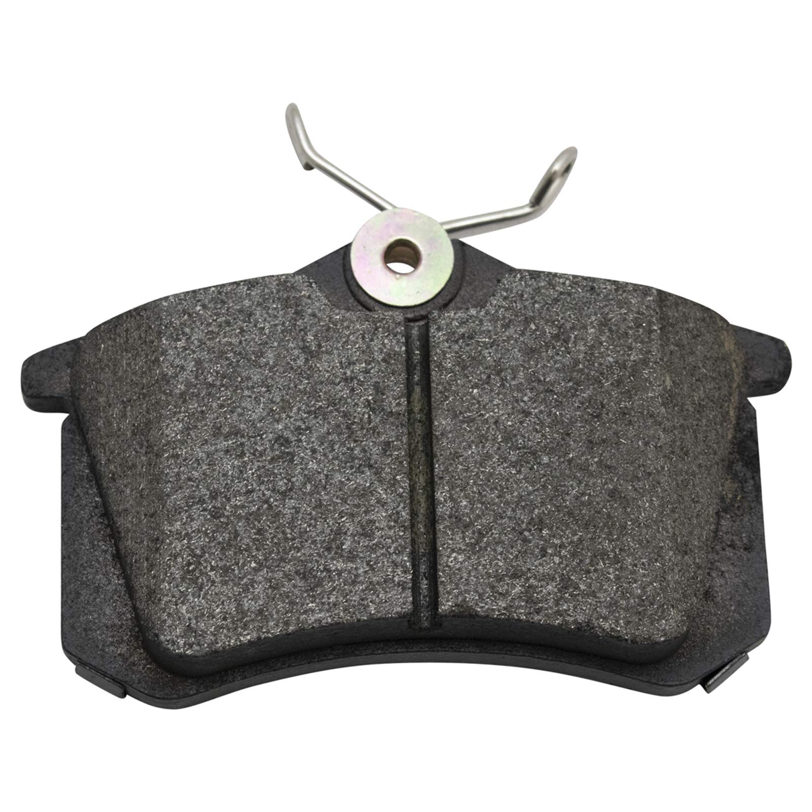 Trq Rear Brake Pad & Rotor Kit Brake Pads Brake Rotor Semi-Metallic Compatible With 1990-1992 Volkswagen Corrado 1988-1999 Golf