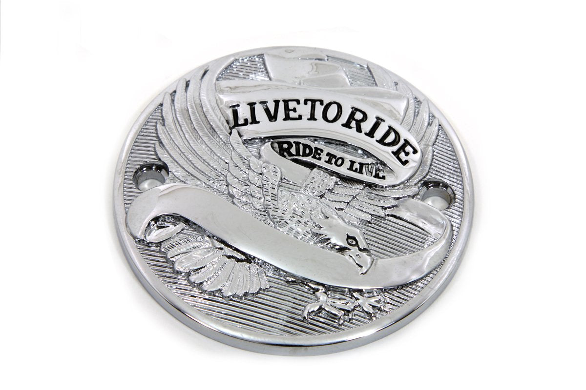 V-Twin Manufacturing Live to Ride Points Cover 42-0106