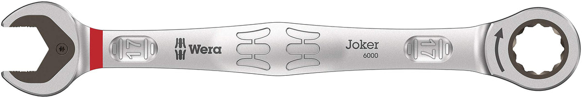 Wera - 5073277001 Ratcheting Wrench, Head Size 17Mm, Multi
