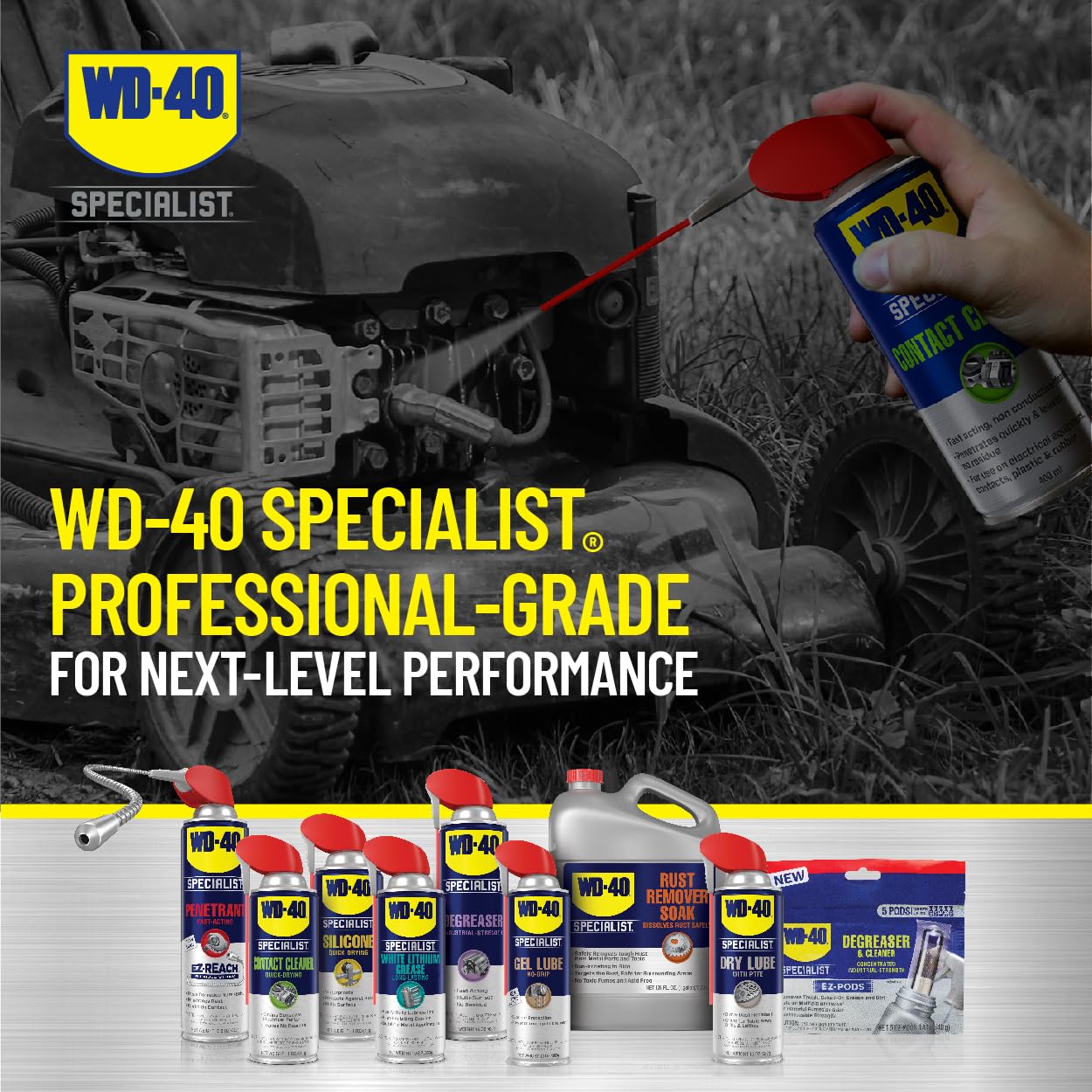 Wd-40 Specialist Contact Cleaner Spray, 11 Oz. [6-Pack]