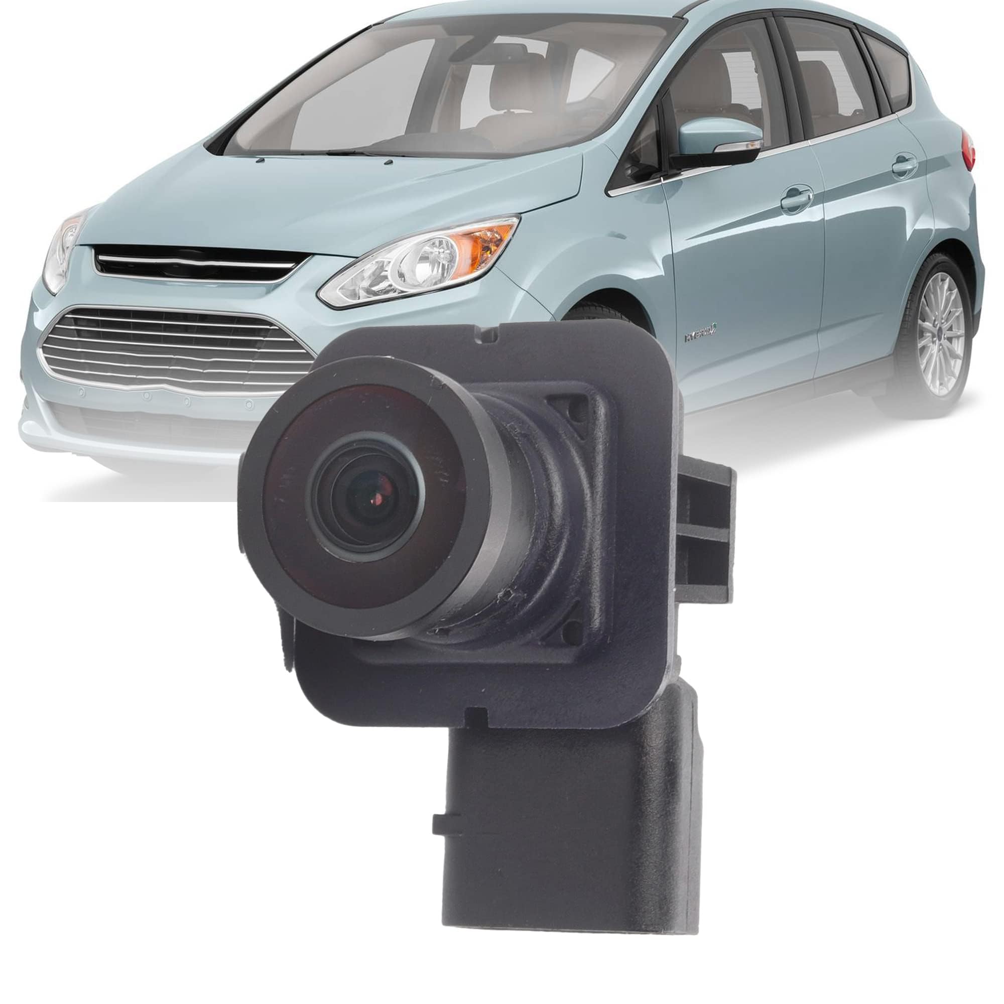 Dasbecan Rear View Backup Camera Compatible With 13 14 15 16 Ford C-Max Energi C-Max Hybrid Replaces Dm5Z-19G490-A Dm5Z-19G490-B