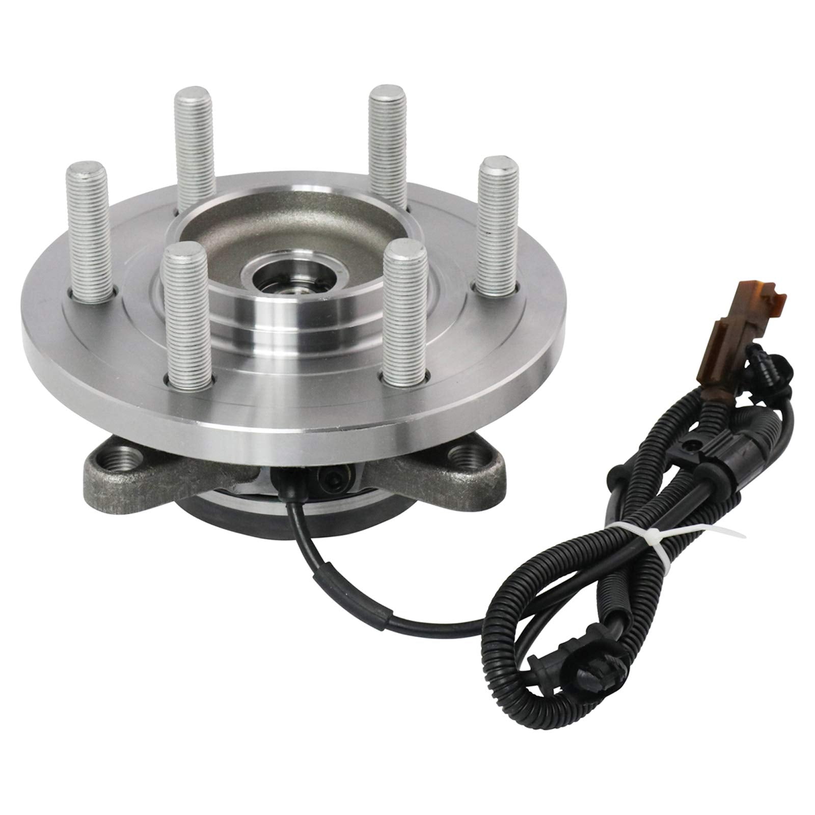 Trq Front Driver Side Passenger Side Wheel Bearing & Hub Assembly 4Wd With Abs Sensor Compatible With 2015-2017 Ford F-150