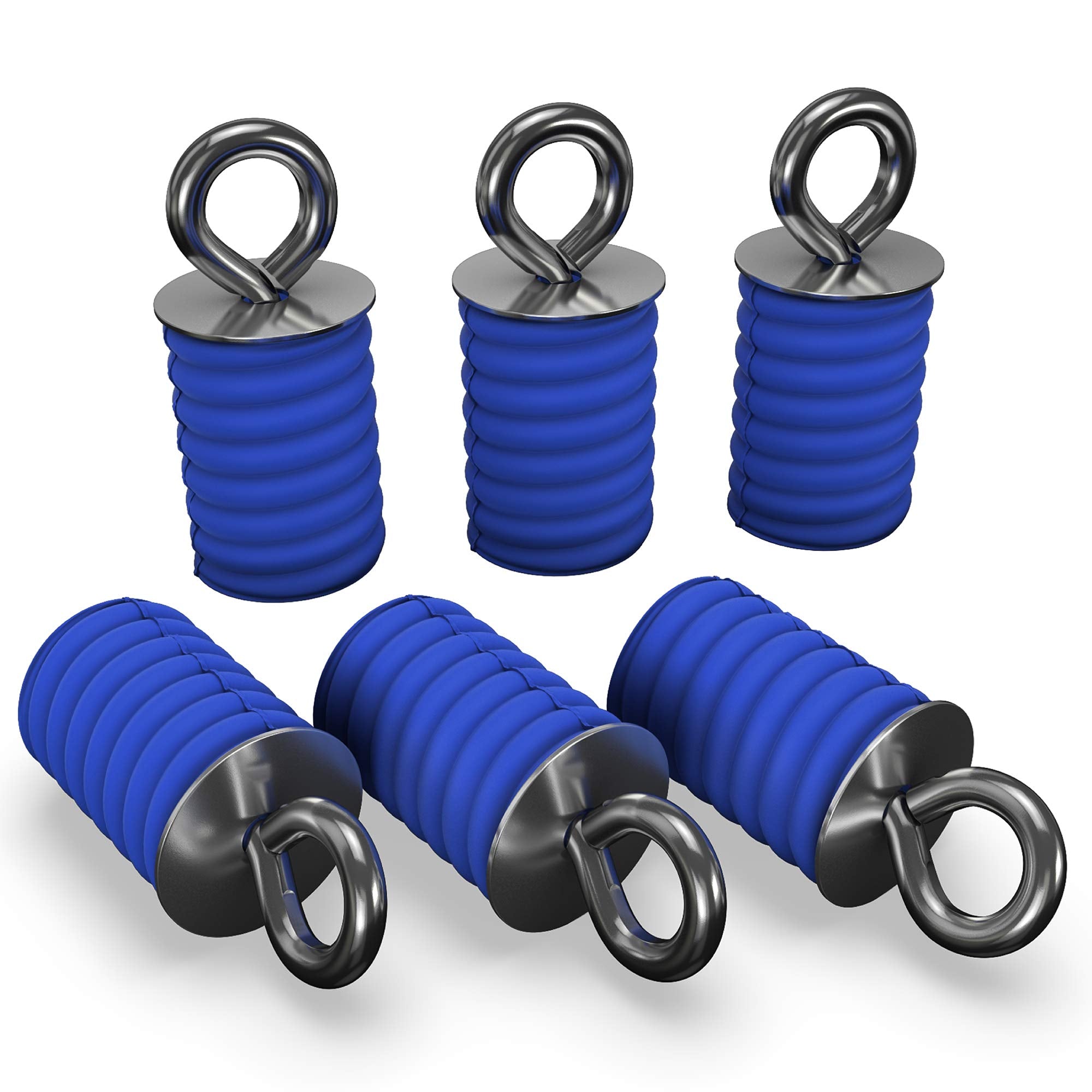 Grippro Atv Anchors To Fit Polaris Ranger & General Lock & Ride - Atv Tie Down Anchors Set Of 6 - Oem Quality Fit Atv Lock And R