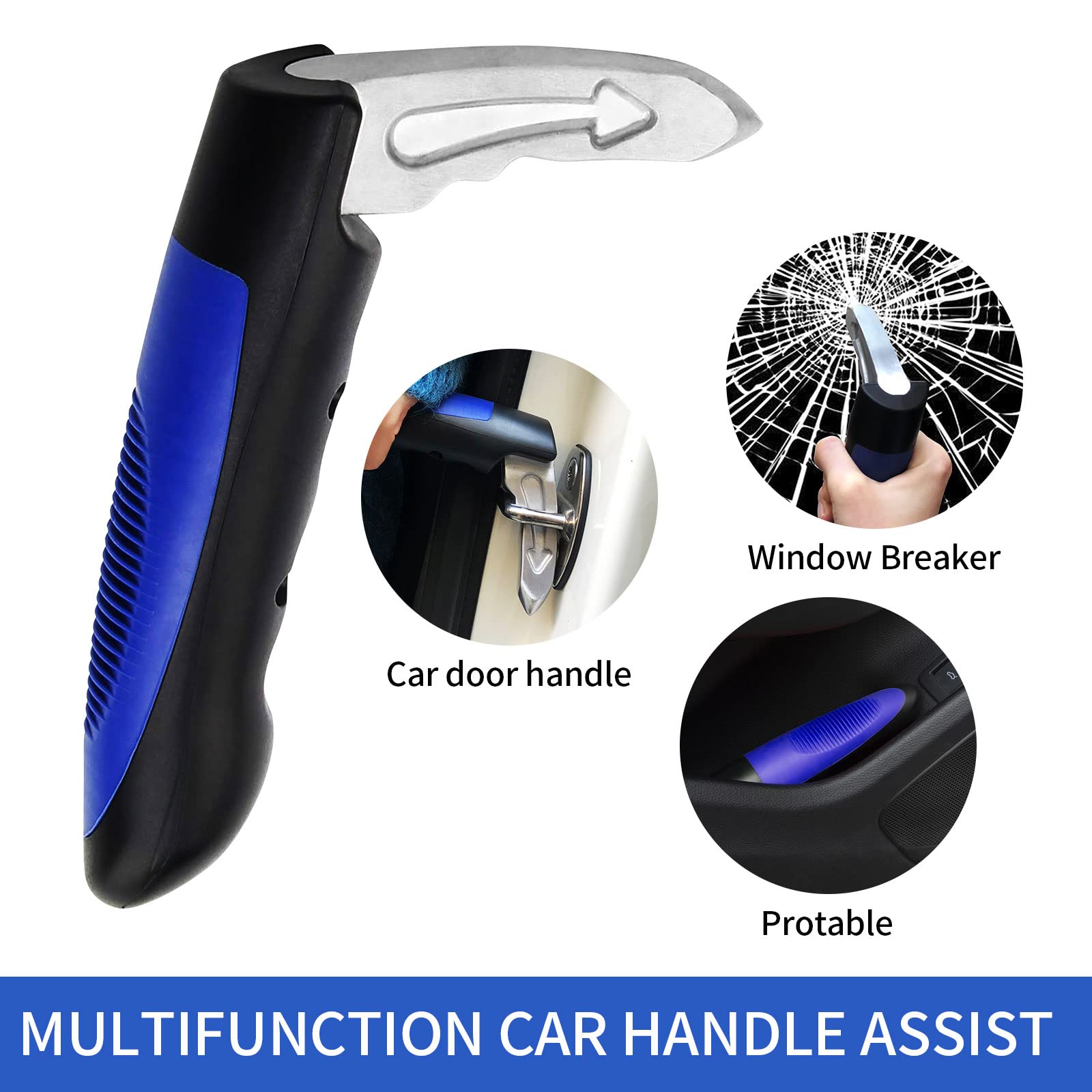 MOSKESON 2PACK Car Handle Assist for Elderly, Door Handle for Automotive, Multifunctional Car Handle Assist, Handicapped Elderly