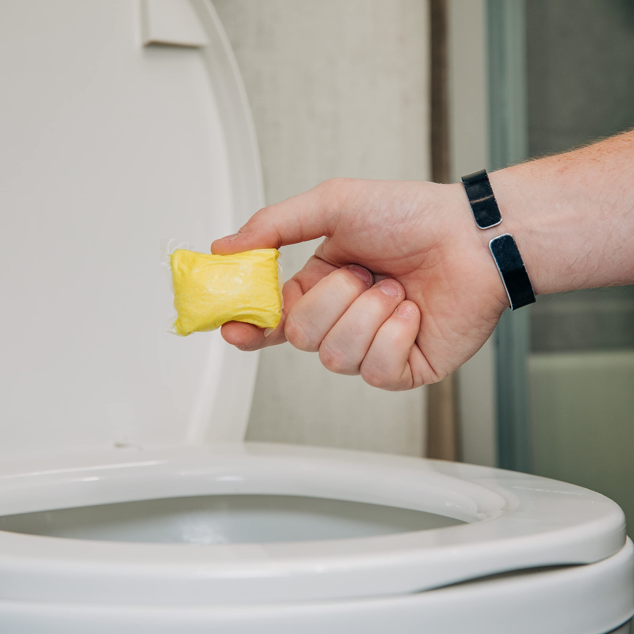 Camco Tst Max Rv Toilet Treatment Drop-Ins - Control Unwanted Odors & Break Down Waste And Tissue - Safe Septic Tank Treatment -