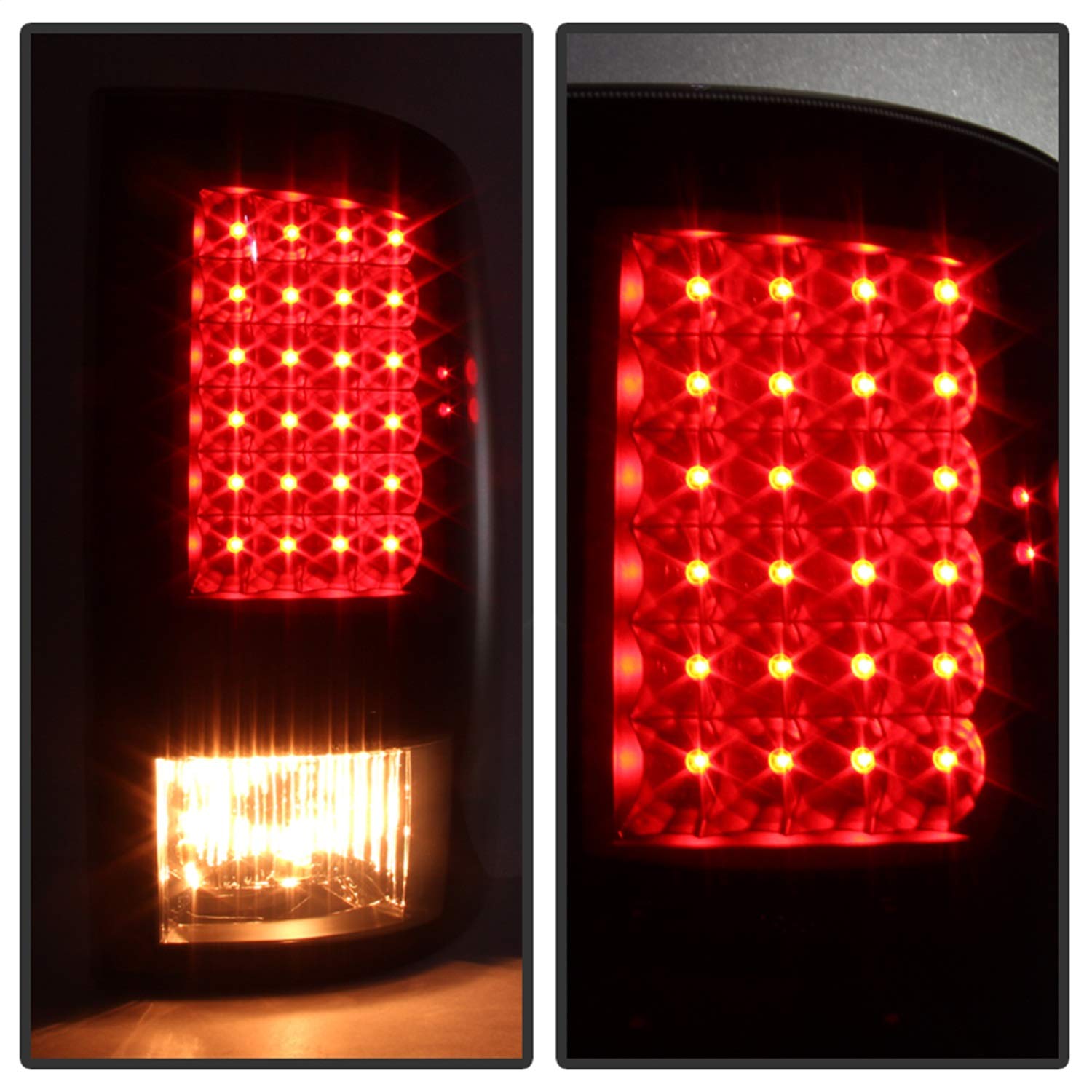 Xtune Alt-Jh-Dr09-Led-Bksm Dodge Ram Led Tail Light
