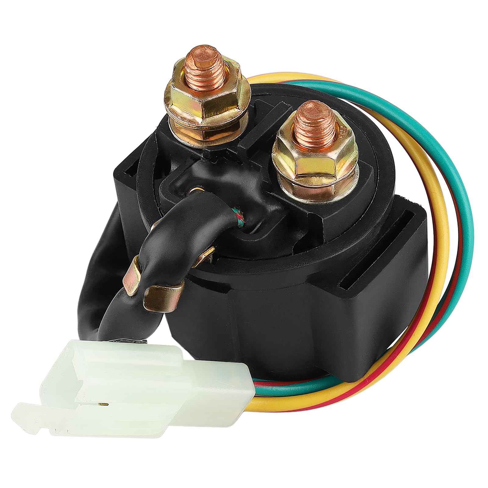 Sollon Starter Solenoid Relay For 4-Stroke Gy6 Engine 50Cc 150Cc 200Cc 250Cc Atv Dirt Bikes Scooters Go Kart Dne Buggys Quad 4 W