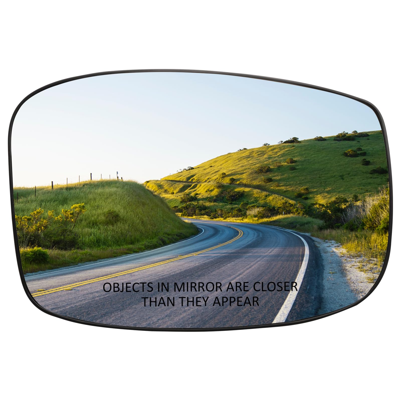 LOIYLLEN Passenger Side Mirror Replacement for Honda Odyssey 2018 2019 2020 2021 2022 2023 - Right Side Mirror Glass, Rear View 