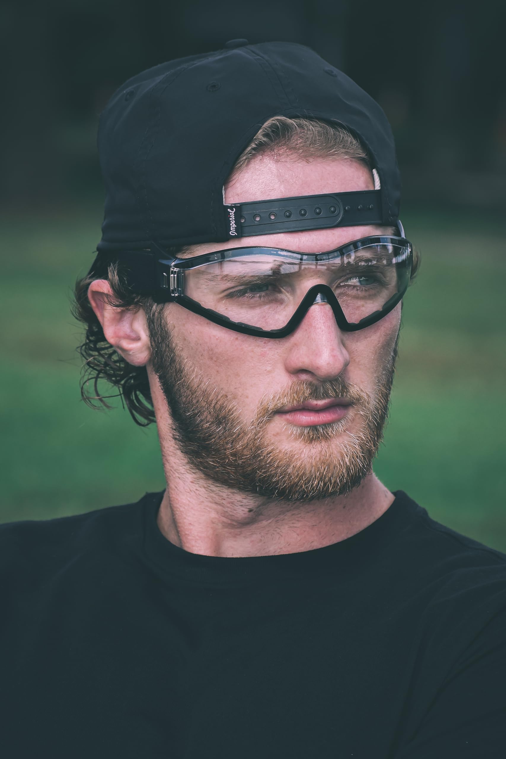 Birdz 2 Pairs Of Eyewear Boogie Foam Padded Motorcycle Skydiving Z87.1 Safety Goggles - Black Frames With Clear & Smoke Anti-Fog