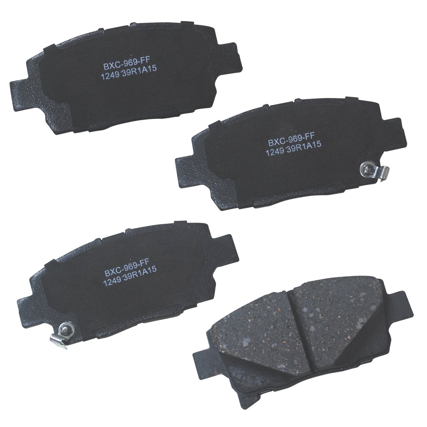 Bendix Premium SBC1249 Ceramic Front Brake Pads for Scion xA 2006-2005, xB 2006-2005