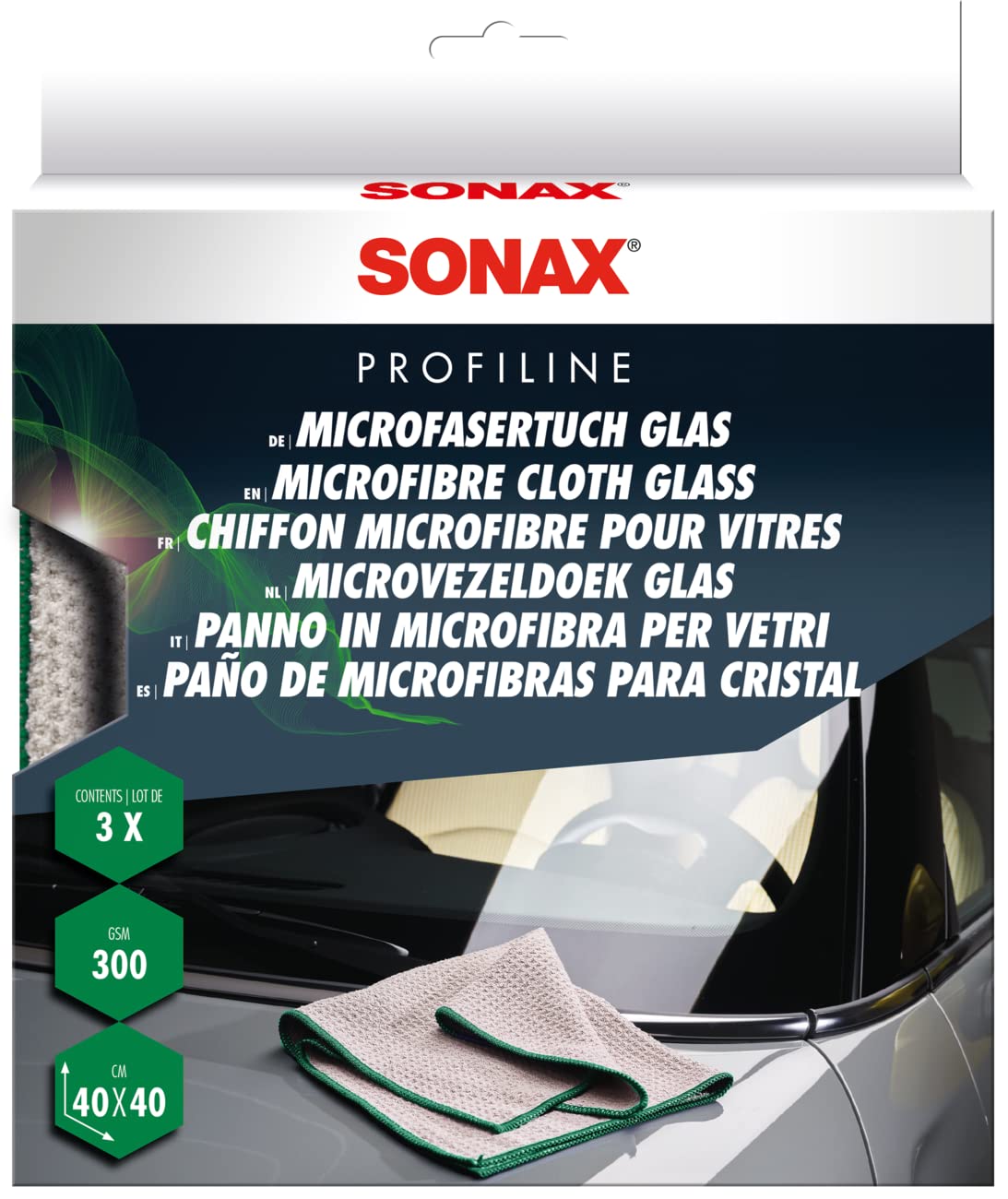 SONAX Micfrofiber Glass Towel