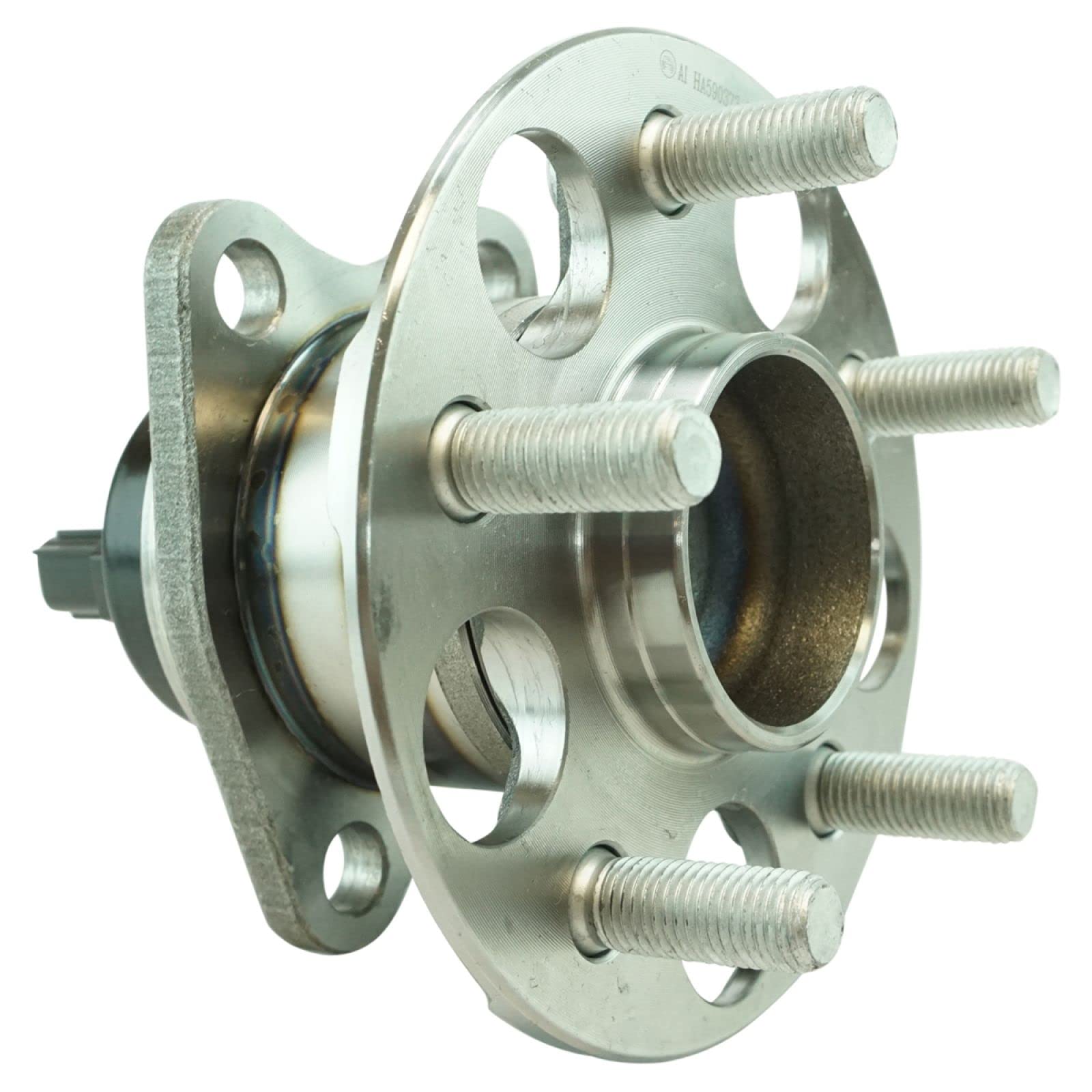 Trq Rear Left Right Wheel Hub Bearing Assembly Driver Passenger Side Compatible With 2010-2015 Toyota Prius 2012-2015 Prius Plug