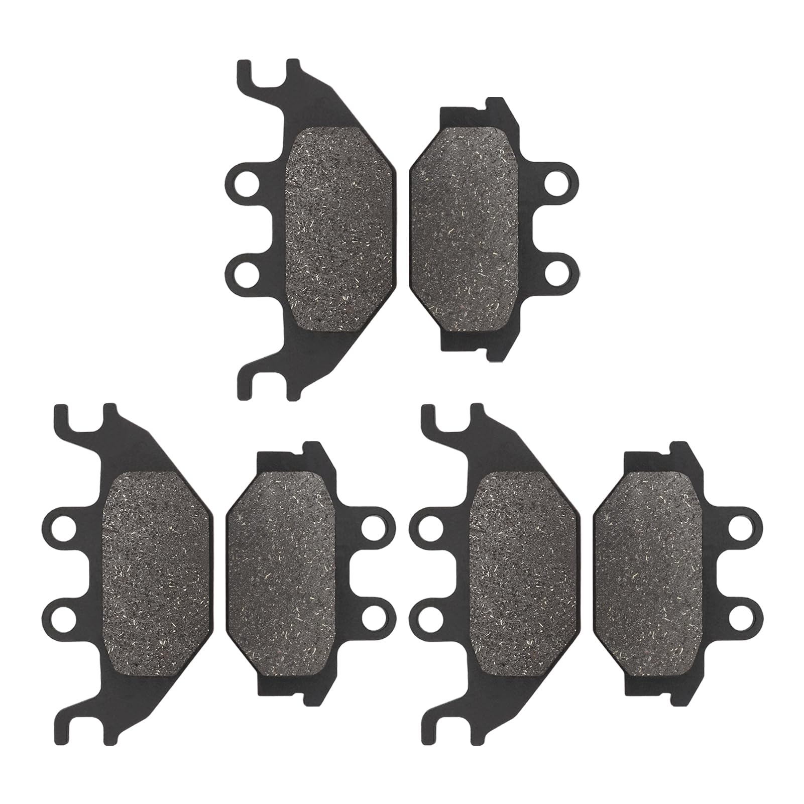 Zicoo Brake Pads For Can Am Ds250 Ds 250 For Kawasaki Kvf300 Brute Force 300 Mxu 270 300 500 Uxv 450I 500 700 4X4 Quadlander 300