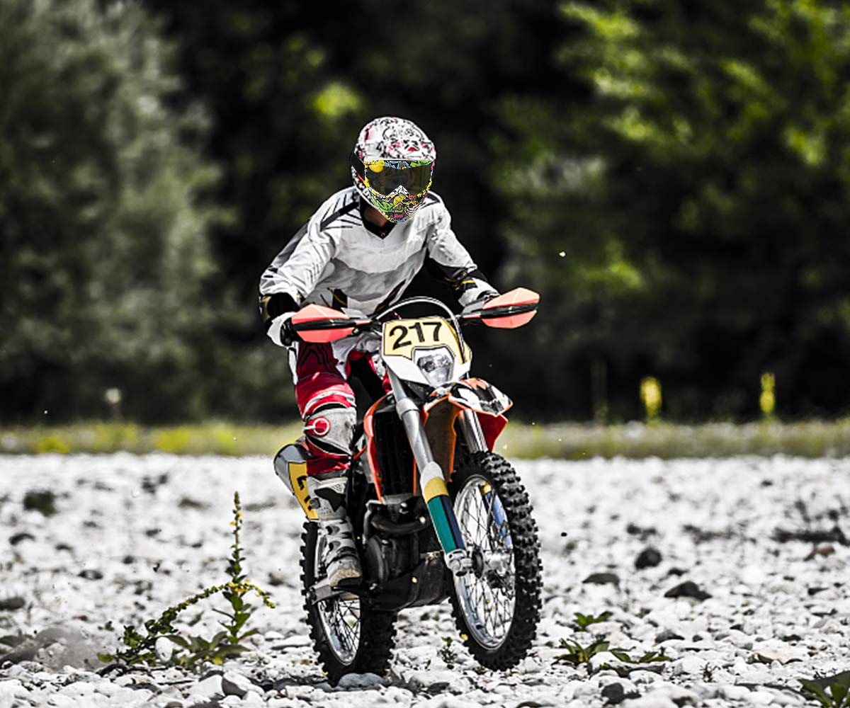 Motorcycle Helmet Riding Goggles Glasses With Removable Face Mask,Detachable Fog-Proof Warm Goggles Mouth Filter Adjustable Non-