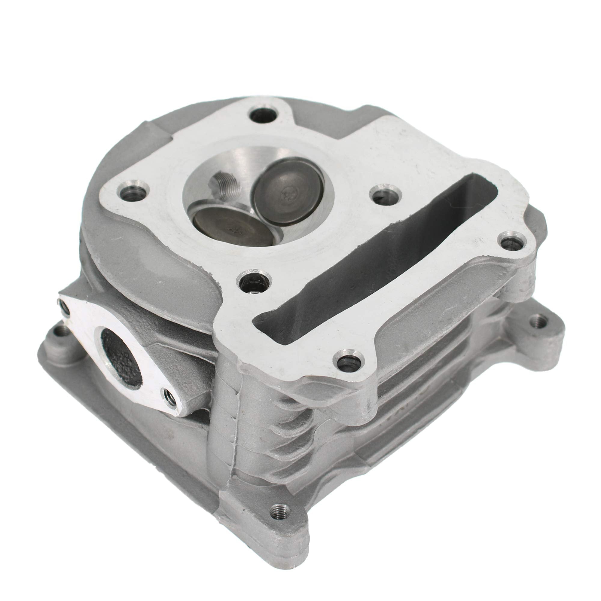 Glixal Atgt-52Mm Gy6 49Cc 50Cc To 105Cc Engine 52Mm Racing Cylinder Head Assy With Big Valves For 139Qmb 139Qma Chinese Scooter