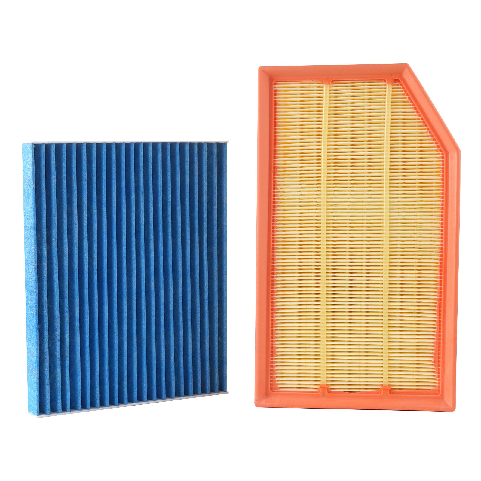 Forccord Cabin Air Filter And Engine Air Filter Fits For 18-25 Jeep Wrangler 2.0L/3.6L, 20-25 Gladiator 3.6L 68301863Aa 68257030