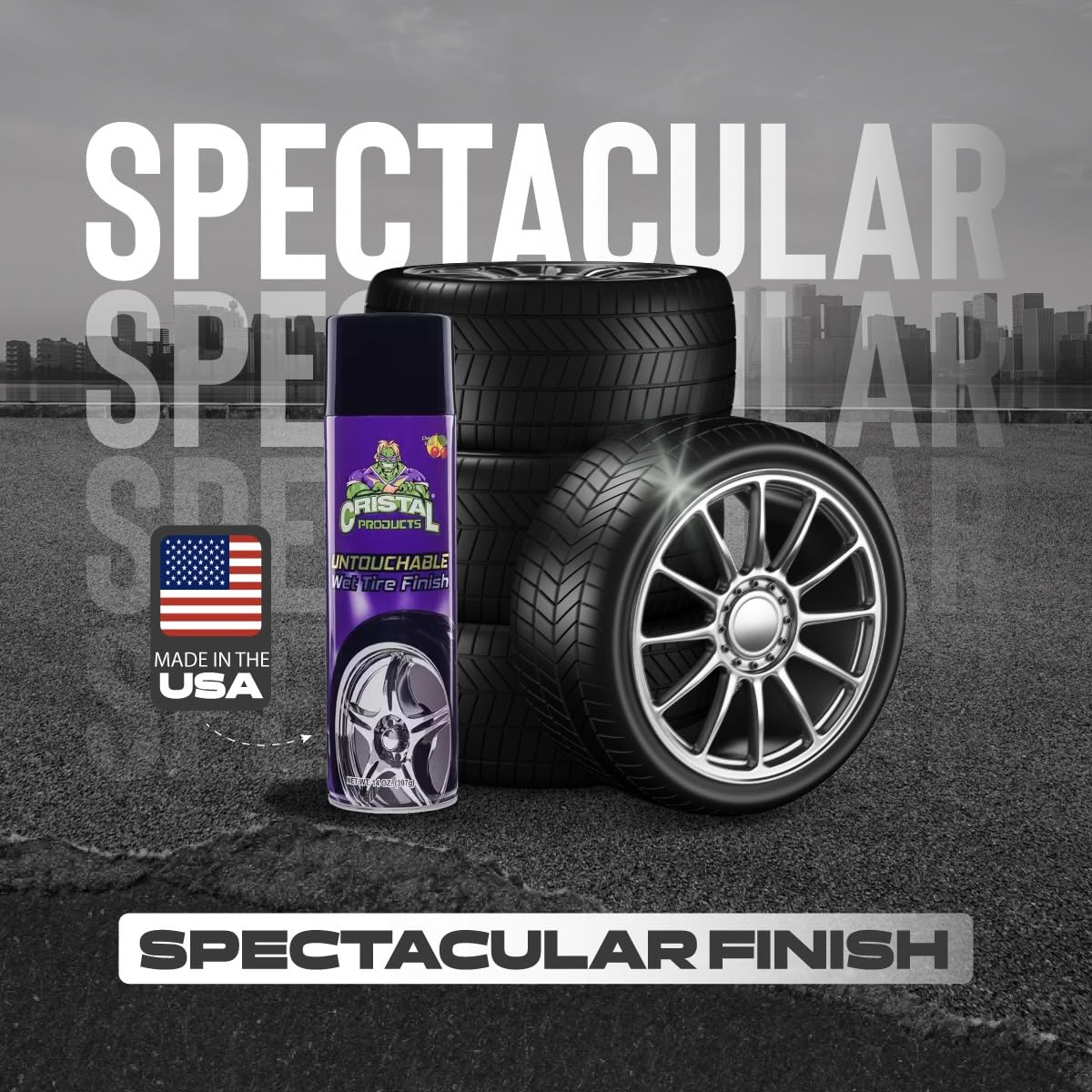 Cristal Products Untouchable Wet Tire Shine (6)