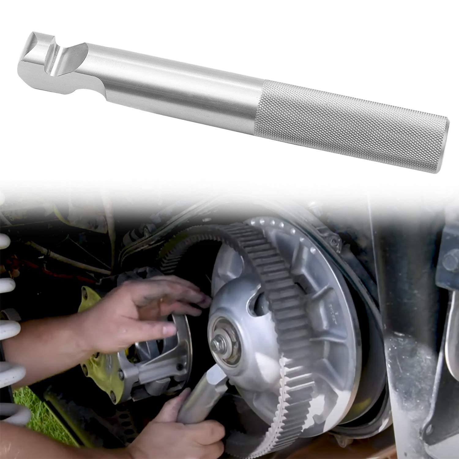 Belt Changing Tools Belt Replacement Tools Clutch Removal Wrench Tool Kit Compatible with Polaris RZR 900 S 1000 S XP 800 Turbo