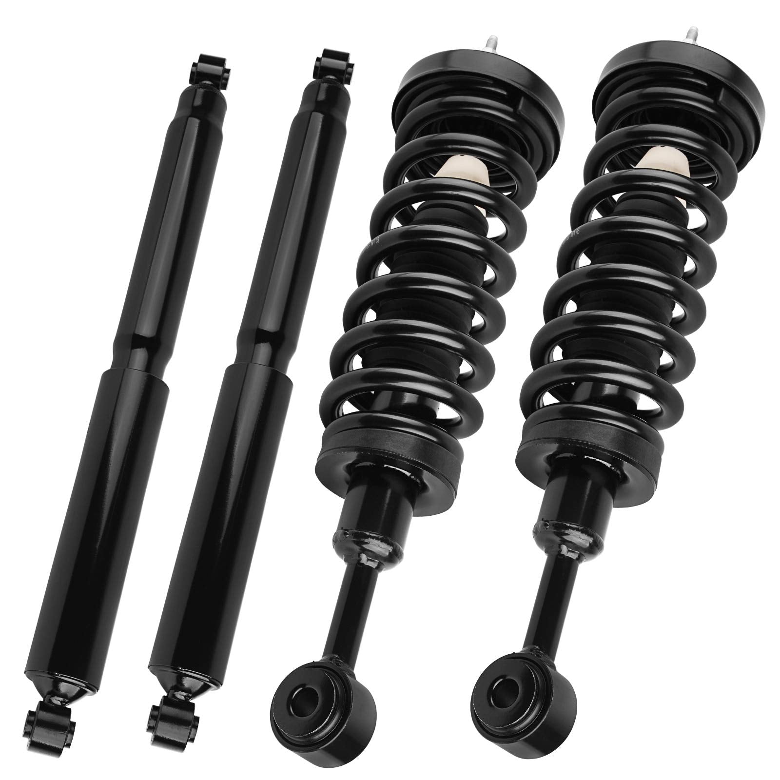 Yitamotor Front Complete Struts Rear Shocks Suspension Compatible With 2004-2008 Ford F150 4Wd, 2006-2008 Lincoln Mark Lt 4Wd