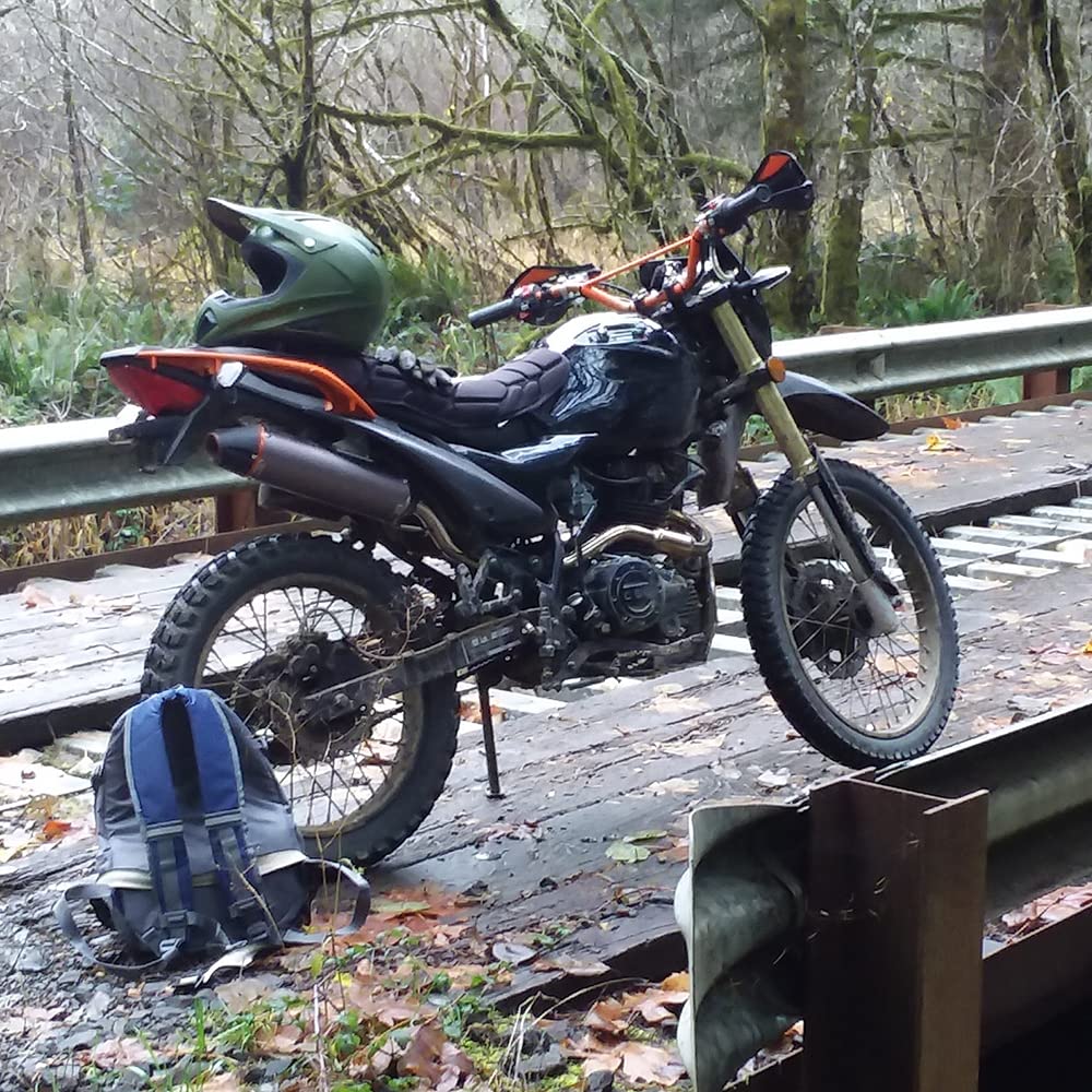 STONEMEN Full Exhaust Muffler System Slip On For CRF150F CRF230F 2003-2013 Titanium