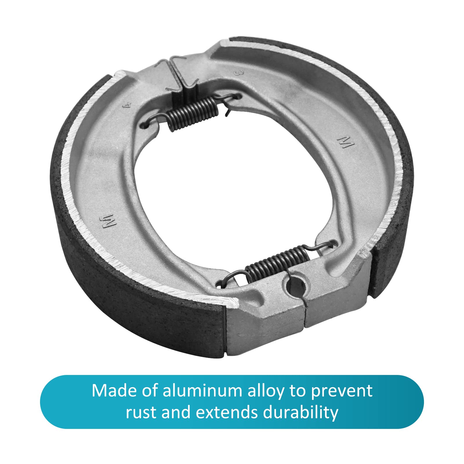 Rear Brake Shoes For Honda Recon 250 Trx250Ex Trx250X Trx250 1997-2022, 06430-Hm8-A10 06430-Hm8-A00