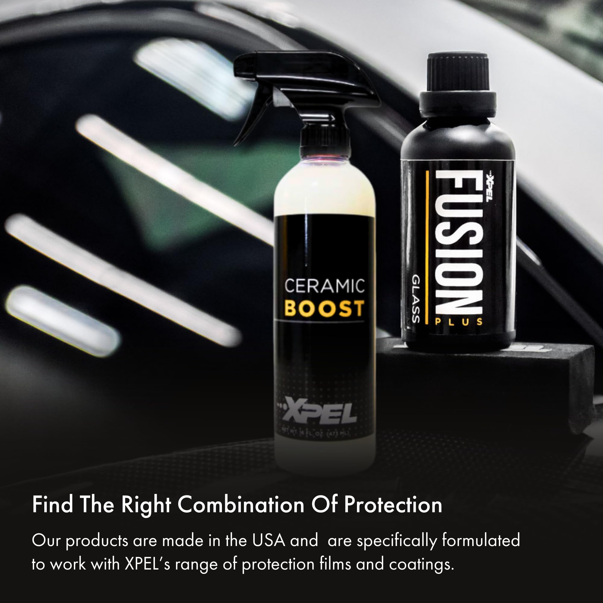 XPEL Ceramic Boost Spray Coating 16oz - Silicon Dioxide Car Detailing Spray for Cars, Trucks, RVs - Beads, Repels Water & Dust