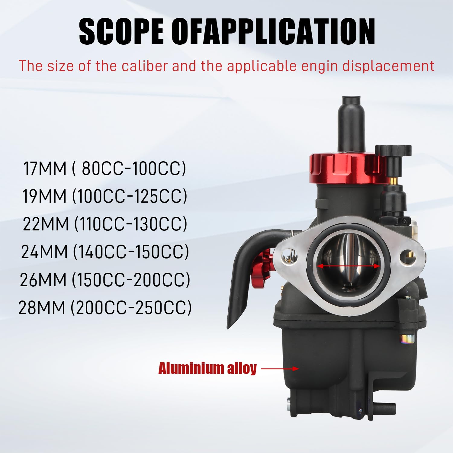 Nibbi Pe22Fl Carburetor, 22Mm Carburetor Fit 110Cc 125Cc 130Cc Flange Motorcycle Engine With Carb Jets - For Dirt Pit Bike Mini