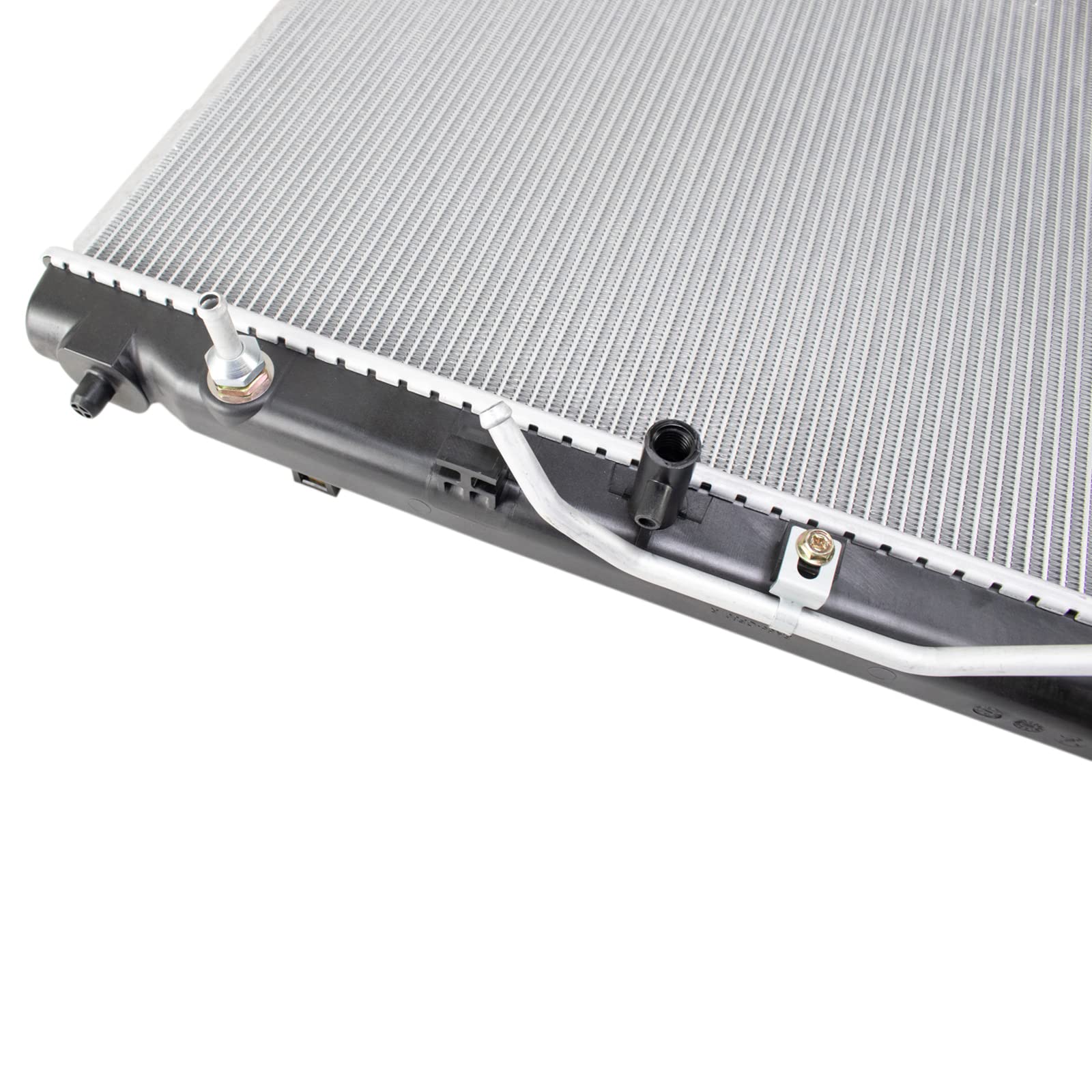 Trq Radiator Assembly Aluminum Core Compatible With 07-12 Lexus Es350 07-09 Toyota Camry 09-15 Venza Cu2919