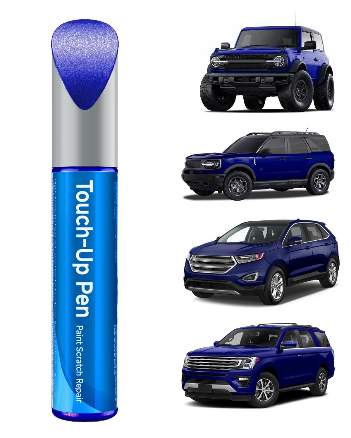 J4 Deep Impact Blue Touch Up Paint Compatible with Ford Exact Match Touch Up Paint Car Scratch Repair