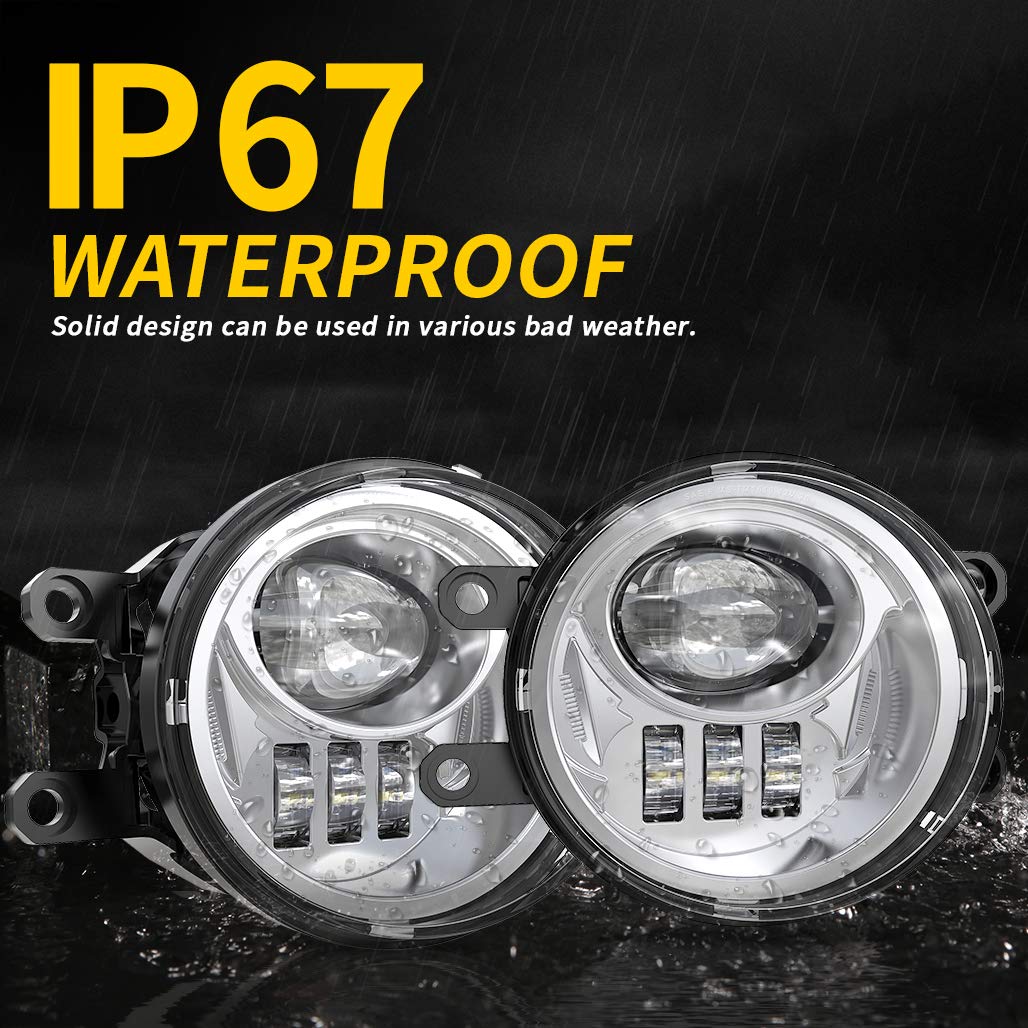 Z-Offroad New Led Fog Lights For 2016-2022 Tacoma 2009-2013 Camry Corolla 2014-2022 4Runner 2014-2019 Tundra Truck Driving Lamps