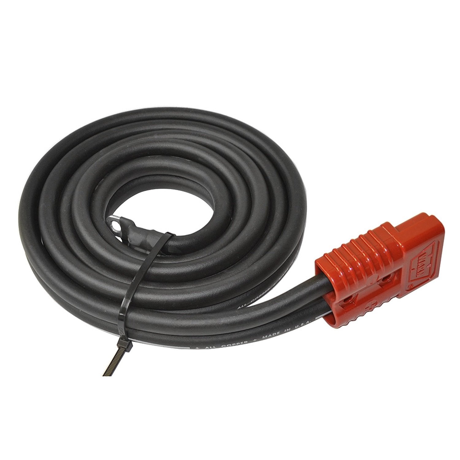 WARN 26405 Quick Connect Winch Power Cable for Front of Vehicle, 90 Length