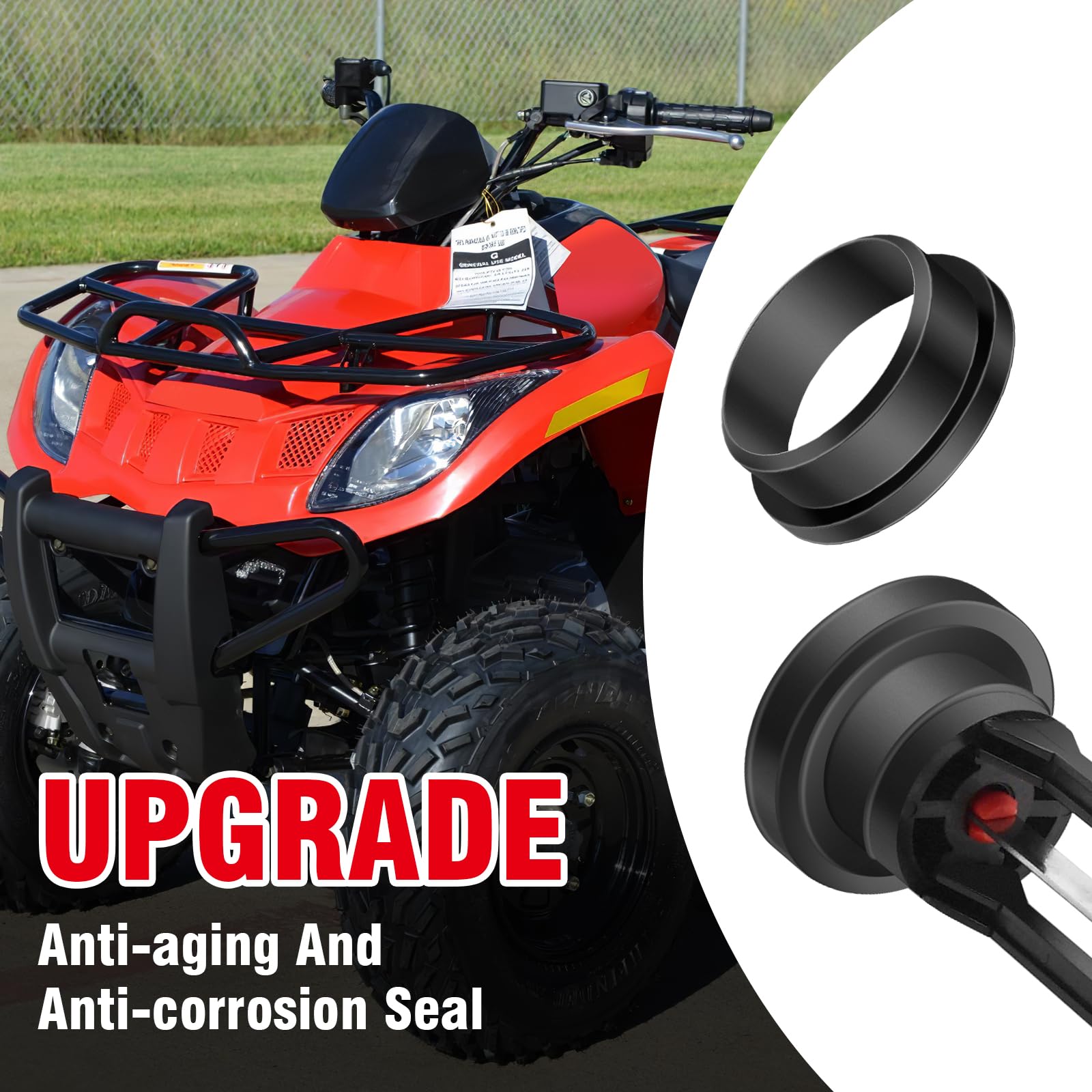 Fuel Cap Gas Gauge 0570-086 0470-444 Compatible With Arctic Cat Atv 250 300 375 400 500 2001 2002 2003 2004 2005 2006