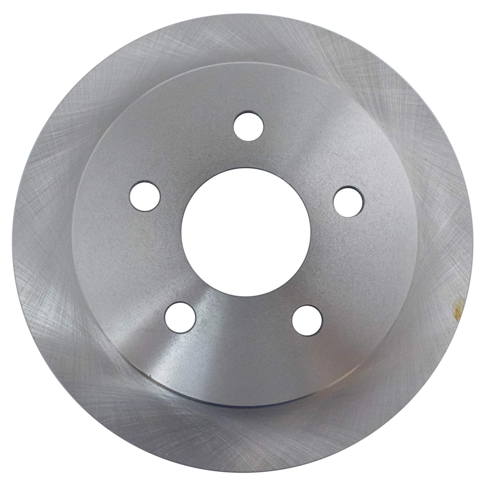 Trq Rear Semi Metallic Brake Pad & Rotor Kit Compatible With Buick Chevy Pontiac Olds