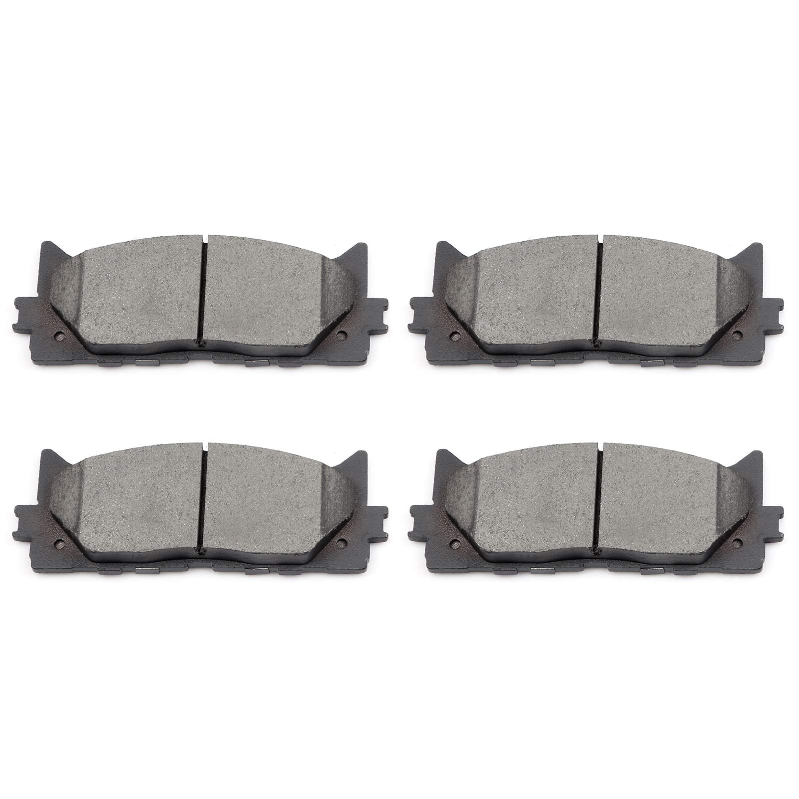 Cciyu D1222 Ceramic Front Brake Pad Set Fit For 2013-2018 For Lexus Es300H,2007-2018 For Lexus Es350,2008-2018 For Toyota Avalon