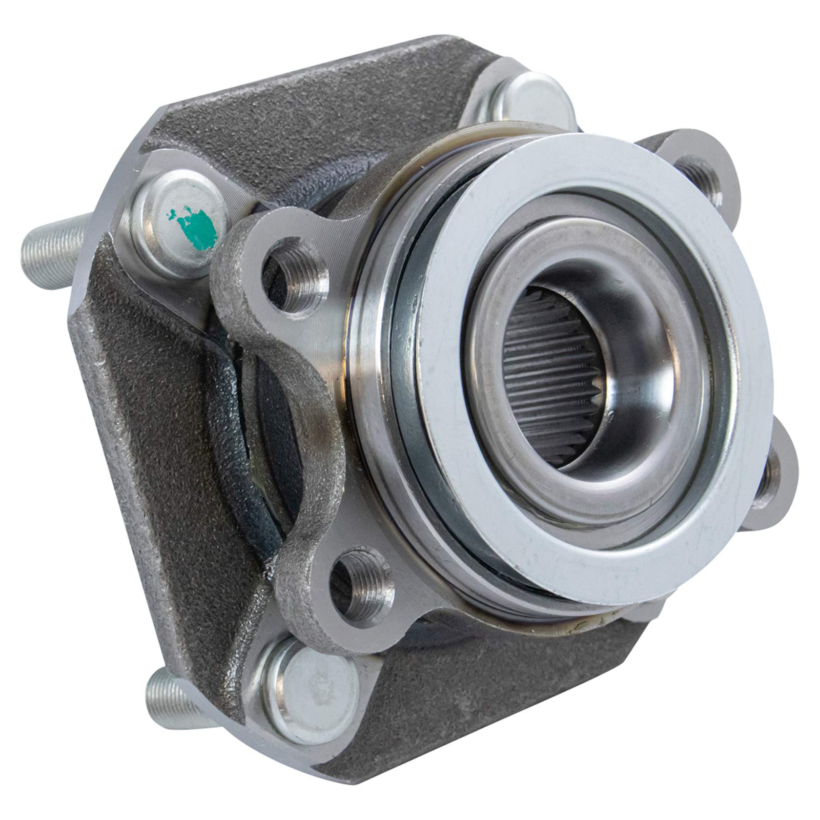 Trq Front Wheel Hub Bearings Assembly Set Compatible With 2007-2012 Nissan Sentra