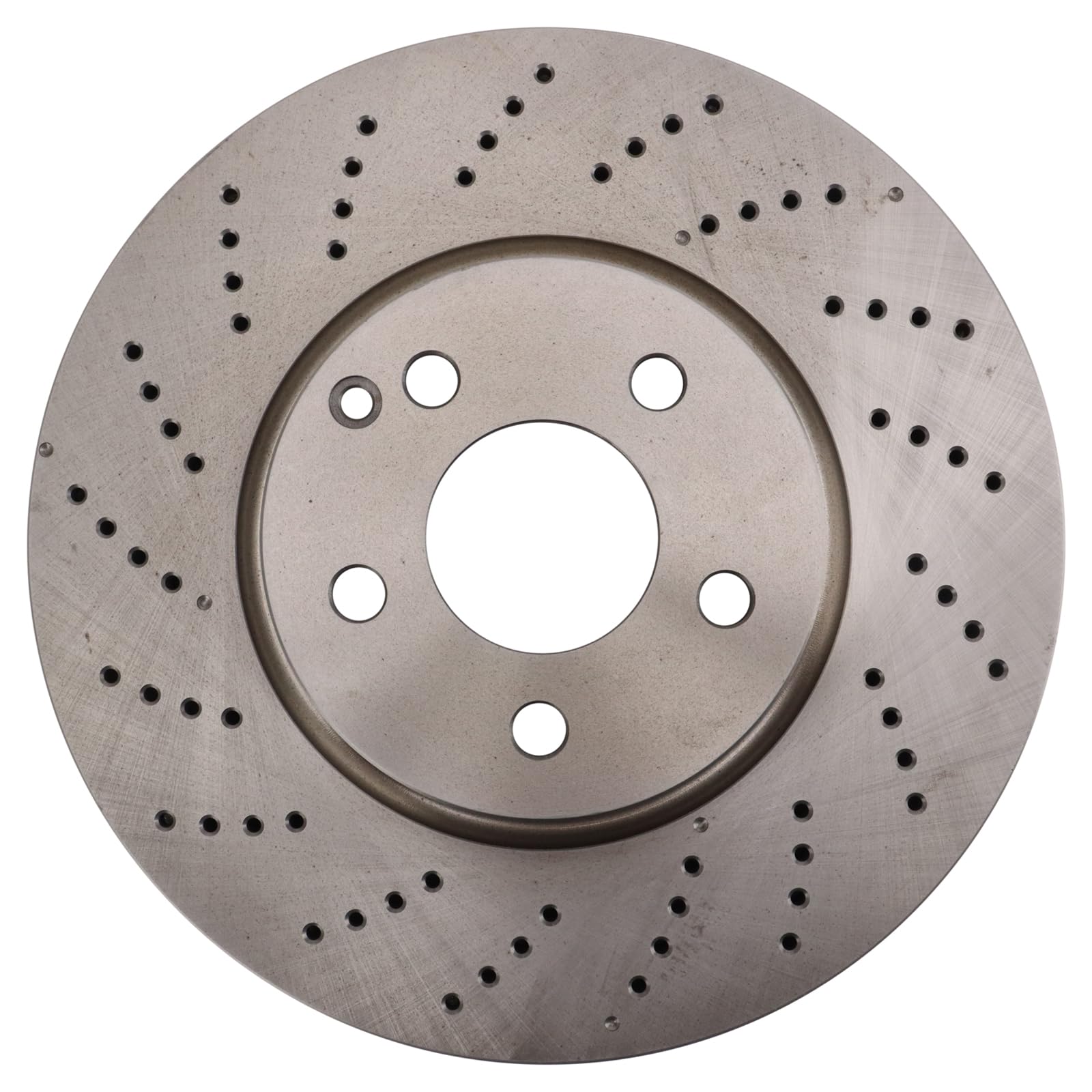 Trq Front Brake Rotors Set Compatible With 2008-2012 Mercedes-Benz C350 2010-2012 E350