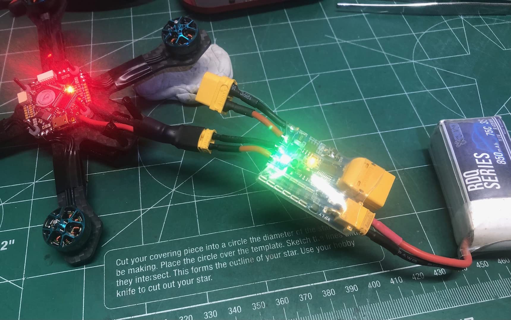 VIFLY ShortSaver V2 Smart Smoke Stopper Electronic Fuse to Detect and Prevent Short-Circuit and Overload, Power Switch for Recei