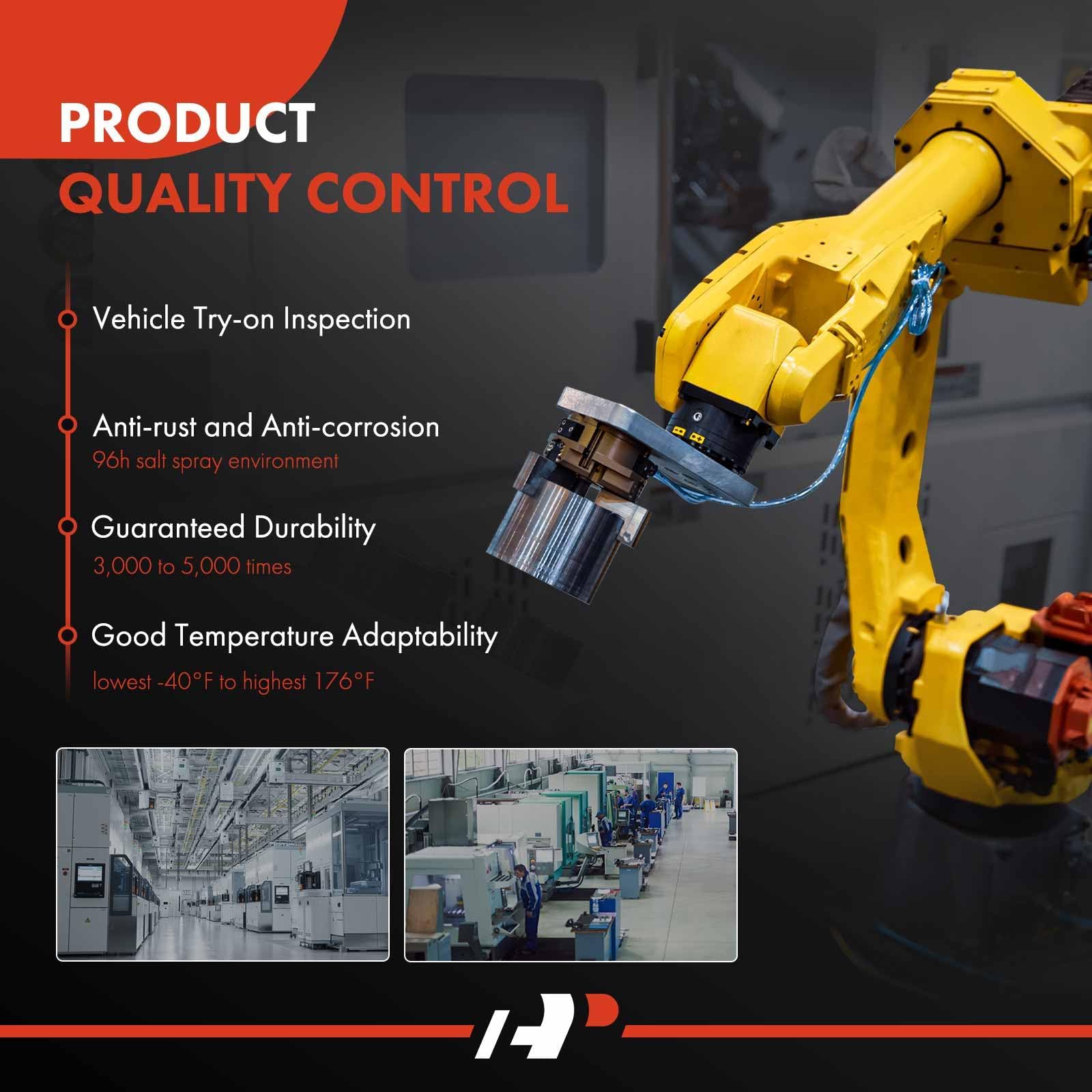 A-Premium Rear Tailgate Lock Trunk Latch Actuator Compatible With Chrysler 300 2005-2018, 200 2011-2014 & Dodge Dart 2013-2016, Avenger 2008-2014, Charger 2006-2018, Challenger 2008-2018, 5056244Aa