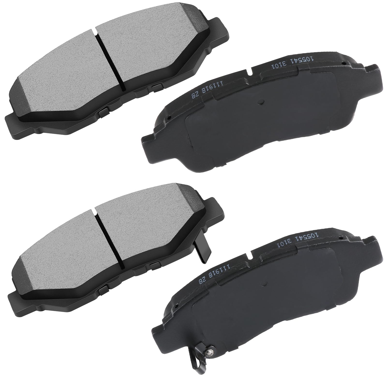 Cciyu Professional Ceramic Front Brakes Pads Set Fit For 1993-1997 Geo Prizm,1992-2001 For Toyota For Camry,1994-1997 For Toyota