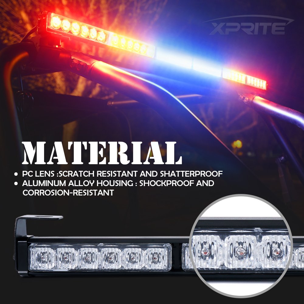 Xprite 36'' Rear Led Chase Light Bars, All In One W/Strobe Brake Reverse Light For Jeeps, Yamaha, Can-Am Maverick X3, Atv, Utv,