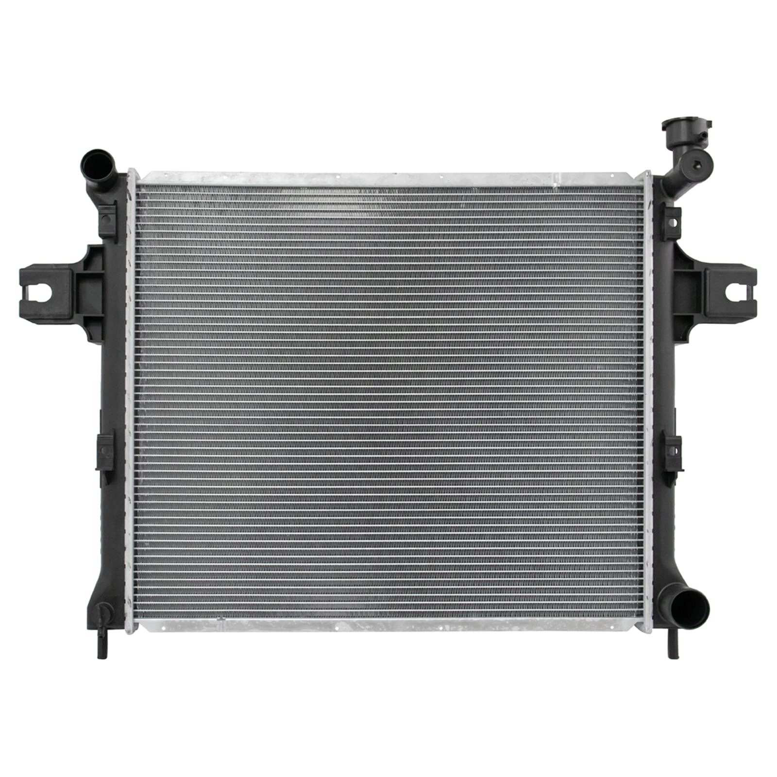 Trq Radiator Assembly Aluminum Core Compatible With 06-10 Jeep Commander 05-10 Grand Cherokee Ch3010327 Cu2839