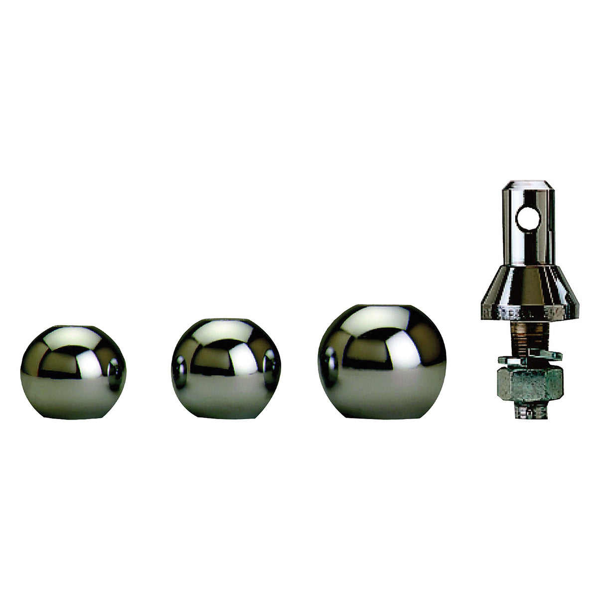 Convert-A-Ball 902B Stainless Steel Shank with 3 Balls - 1&quot; - 0228.1263