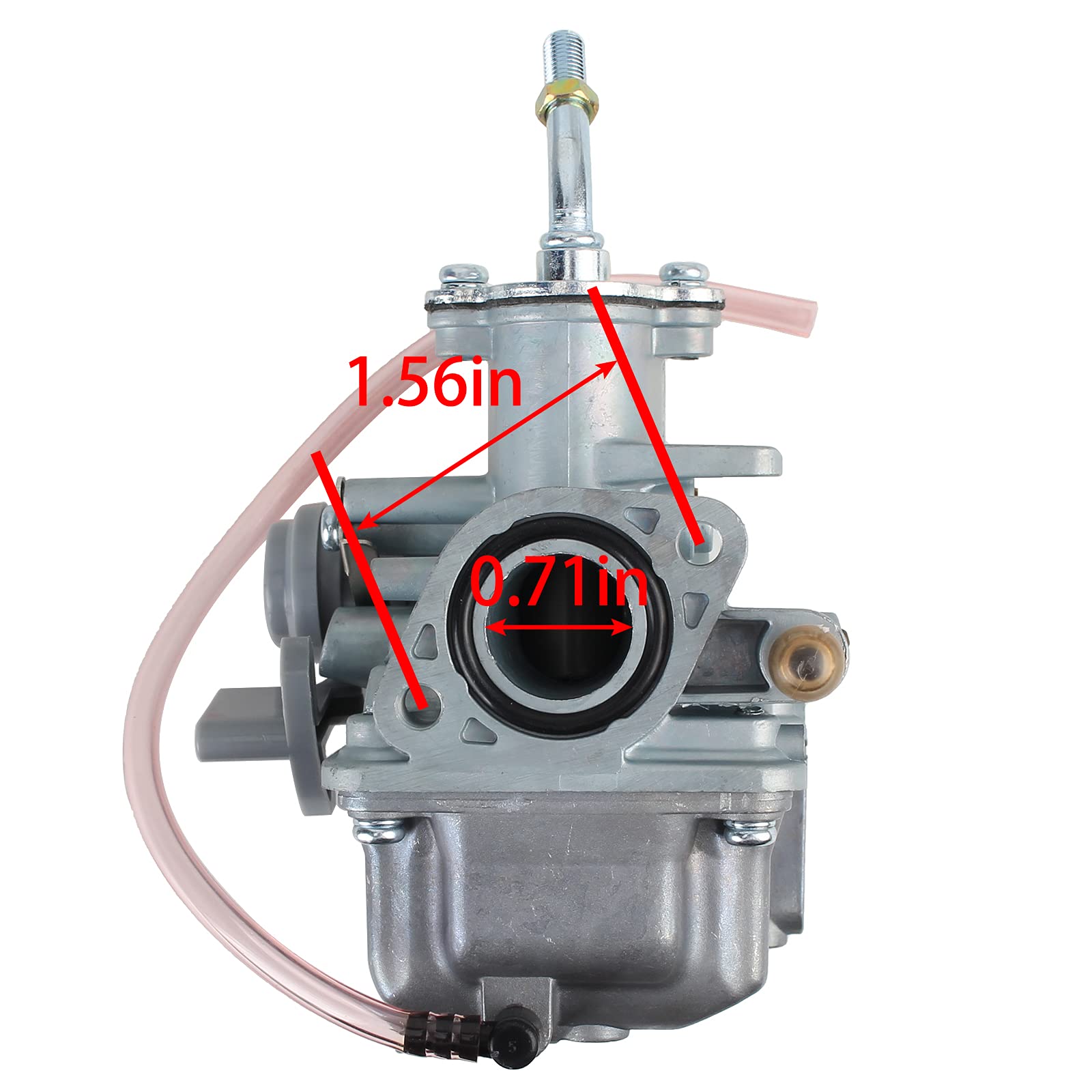Partszen Carburetor Compatible With Yamaha Yfm50 Raptor 80 Yfm80 Yfm8 Raptor 50 With Air Gas Filter